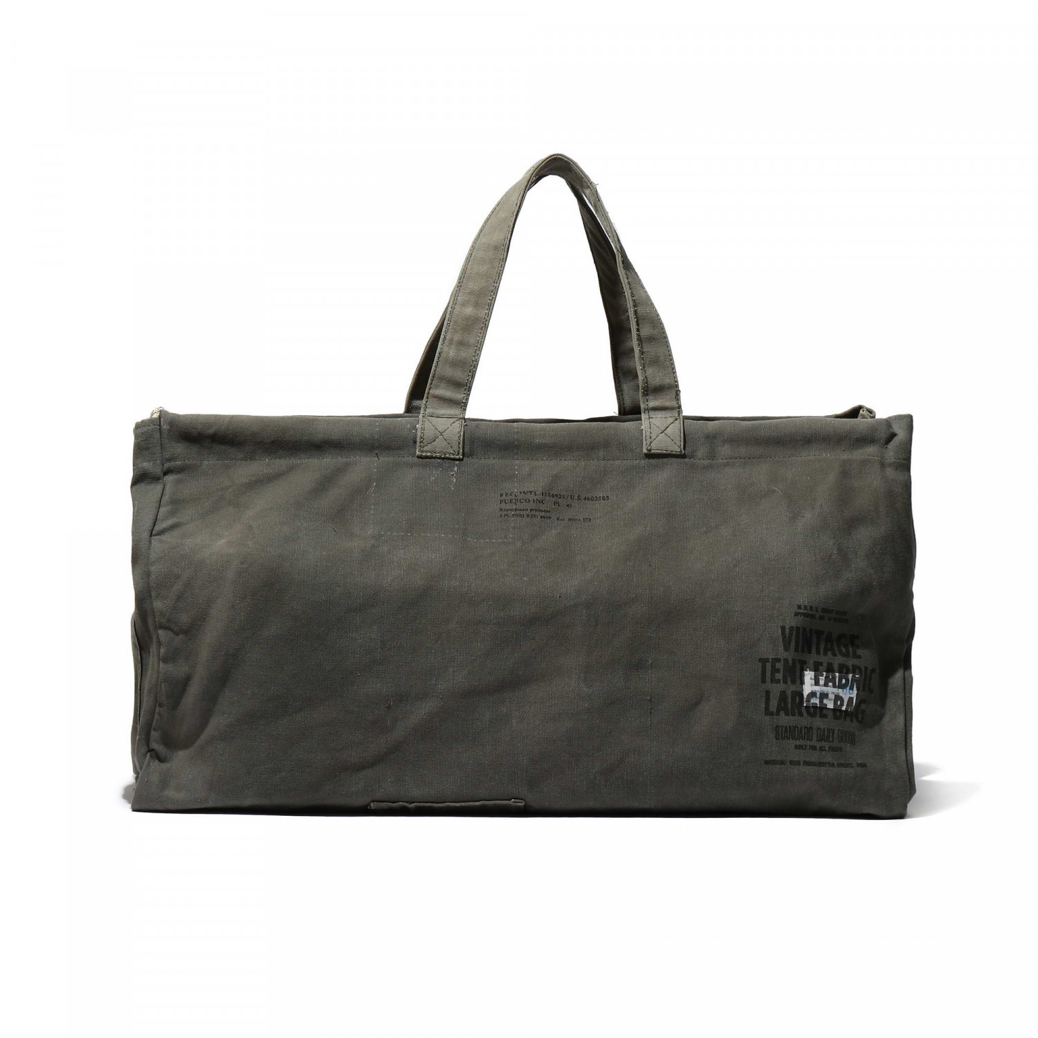 MADNESS x PUEBCO VINTAGE TENT FABRIC LARGE BAG | MADNESS